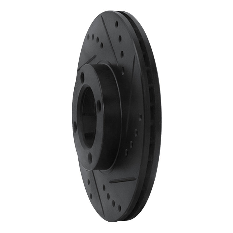 R1 Concepts Toyota Van Front Right Drilled & Slotted Brake Rotor (1986 - 1989) | rncECB - 76103R - JDMuscleSPK983716