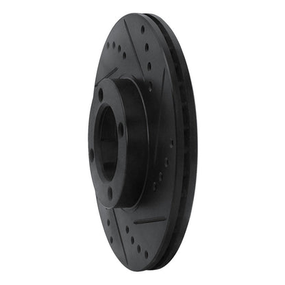 R1 Concepts Toyota Van Front Right Drilled & Slotted Brake Rotor (1986 - 1989) | rncECB - 76103R - JDMuscleSPK983716