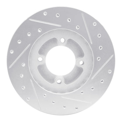R1 Concepts Toyota Van Wagon Front Left Drilled & Slotted Silver Brake Rotor (Part No. rncEDZ - 76103L) | rncEDZ - 76103L - JDMuscleSPK987603