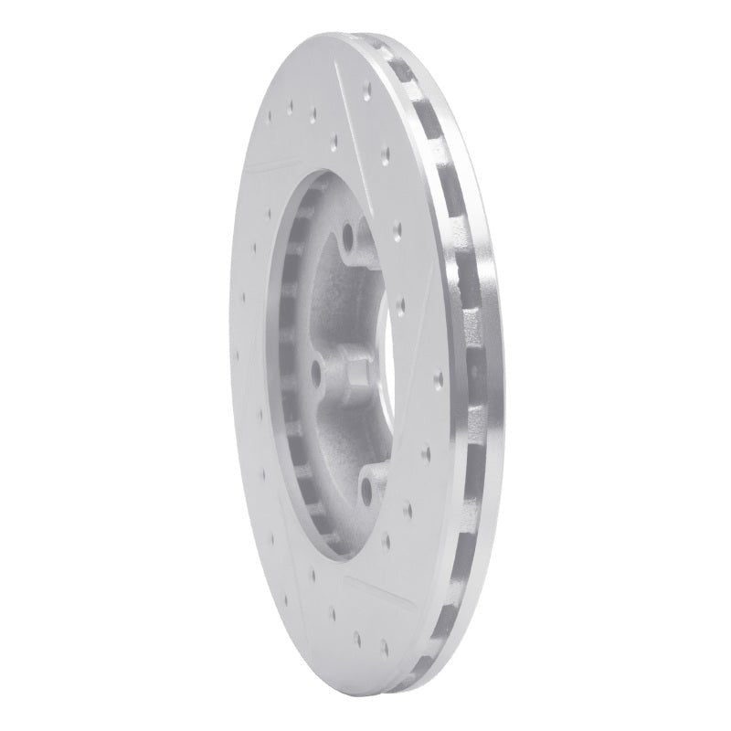 R1 Concepts Toyota Van Wagon Front Left Drilled & Slotted Silver Brake Rotor (Part No. rncEDZ - 76103L) | rncEDZ - 76103L - JDMuscleSPK987603