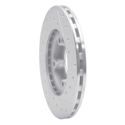 R1 Concepts Toyota Van Wagon Front Left Drilled & Slotted Silver Brake Rotor (Part No. rncEDZ - 76103L) | rncEDZ - 76103L - JDMuscleSPK987603