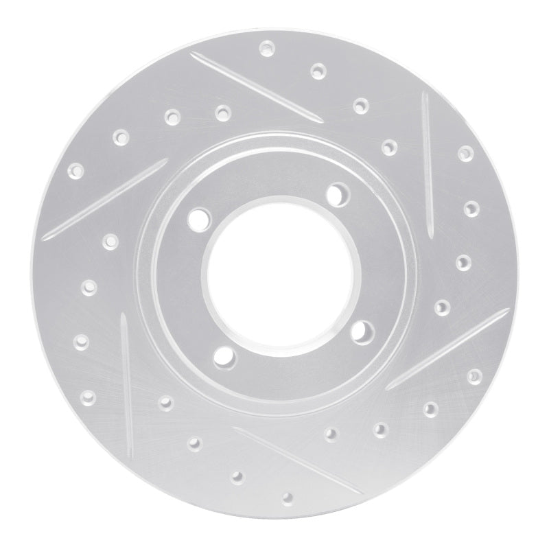 R1 Concepts Toyota Van Wagon Front Right Drilled & Slotted Silver Brake Rotor (Part Number: rncEDZ - 76103R) | rncEDZ - 76103R - JDMuscleSPK987604