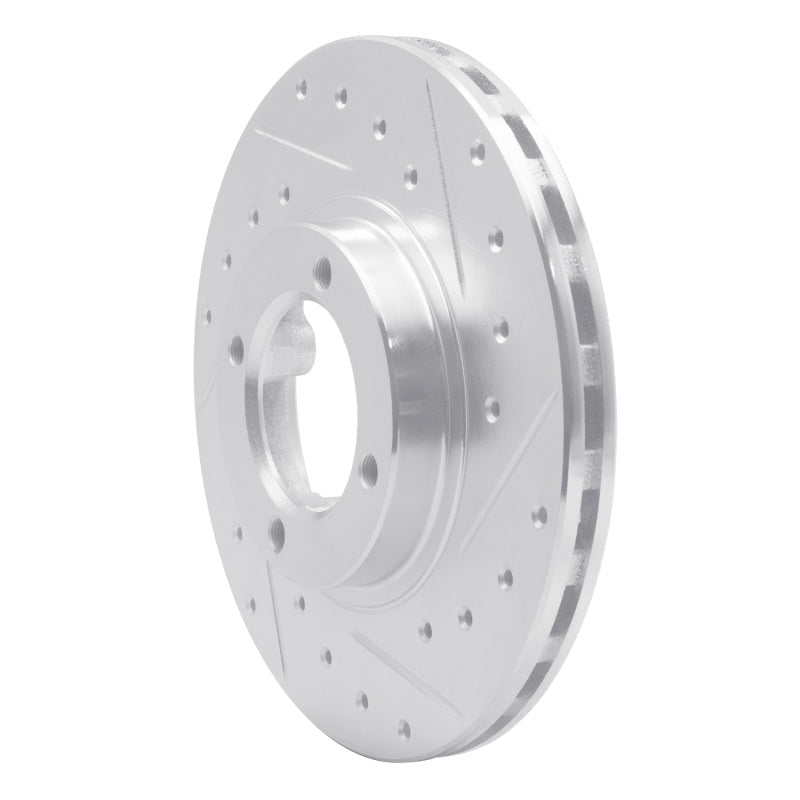 R1 Concepts Toyota Van Wagon Front Right Drilled & Slotted Silver Brake Rotor (Part Number: rncEDZ - 76103R) | rncEDZ - 76103R - JDMuscleSPK987604
