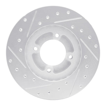 R1 Concepts Toyota Van Wagon Front Right Drilled & Slotted Silver Brake Rotor (Part Number: rncEDZ - 76103R) | rncEDZ - 76103R - JDMuscleSPK987604