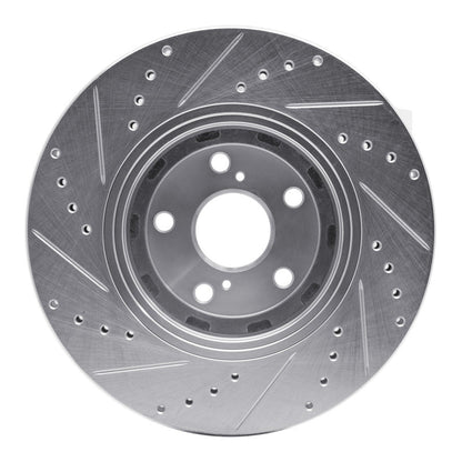 R1 Concepts Toyota Venza Front Right Drilled & Slotted Brake Rotor Part Number RNCEDZ - 76085R | rncEDZ - 76085R - JDMuscleSPK987572