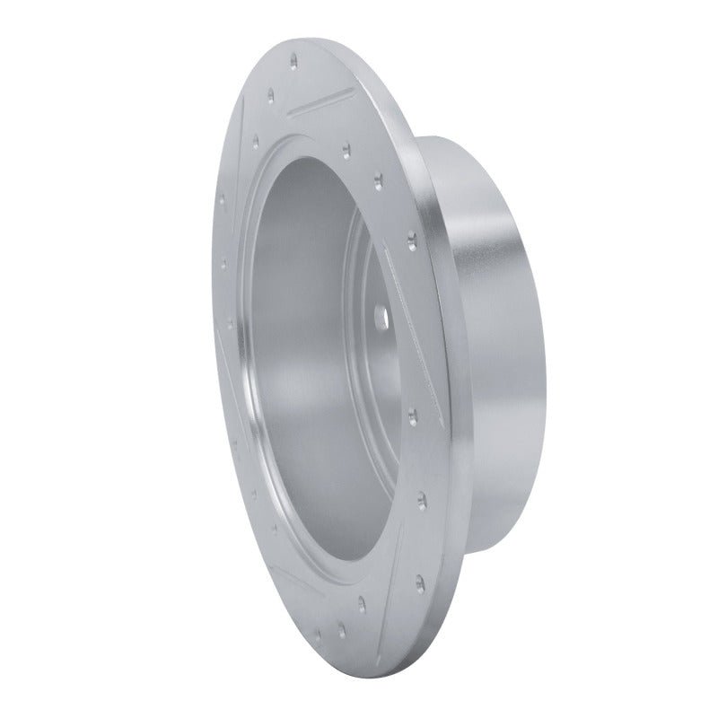 R1 Concepts Toyota Venza Rear Right Drilled & Slotted Brake Rotor - Silver Finish | rncEDZ - 76086R - JDMuscleSPK987574