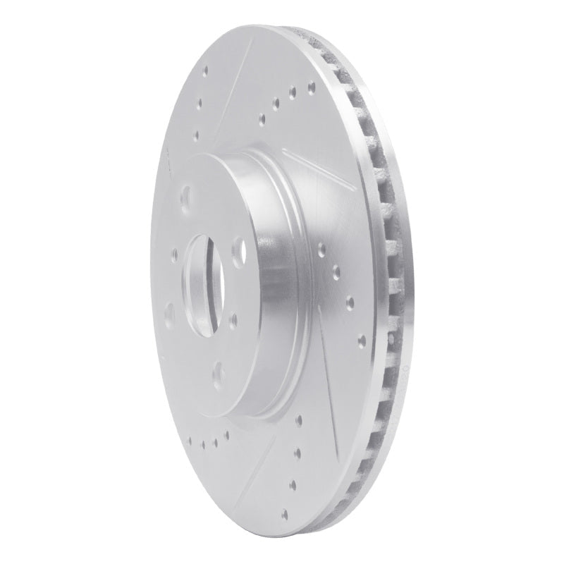 R1 Concepts Toyota Yaris Front Left Drilled & Slotted Brake Rotor (2012 - 2018) | rncEDZ - 76088L - JDMuscleSPK987577
