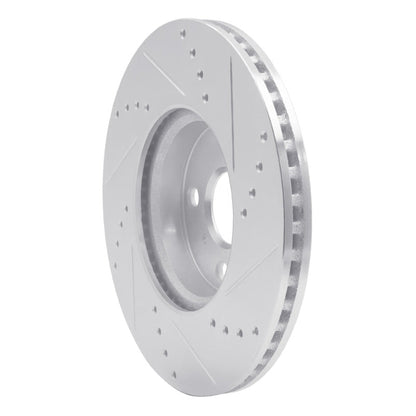 R1 Concepts Toyota Yaris Front Left Drilled & Slotted Brake Rotor (2012 - 2018) | rncEDZ - 76088L - JDMuscleSPK987577