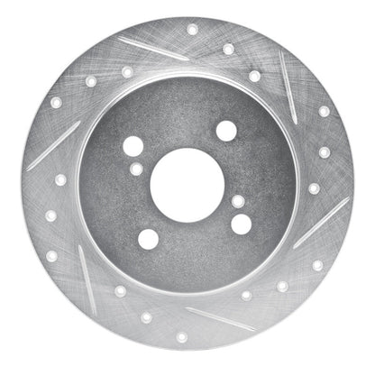 R1 Concepts Toyota Yaris Rear Right Drilled & Slotted Brake Rotor (2012 - 2018) | rncEDZ - 76090R - JDMuscleSPK987582