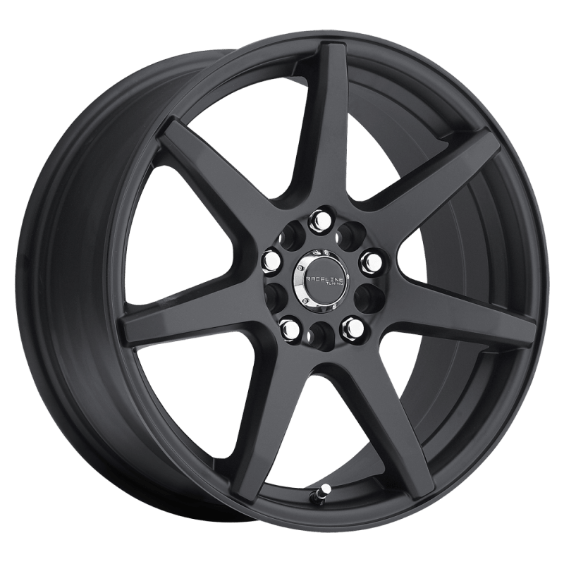 Raceline 131B Evo 18x7.5in / 5x108/5x114.3 BP / 42mm Offset / 72.62mm Bore - Satin Black Wheel - JDMuscleSPK591175