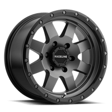 Raceline 935G Defender 17x9in / 5x114.3 BP / 0mm Offset / 83.82mm Bore - Gunmetal Wheel - JDMuscleSPK591808