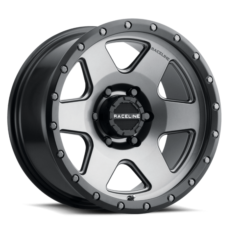 Raceline 946G Boost 18x8in / 5x114.3 BP / 35mm Offset / 72.62mm Bore - Gunmetal Wheel - JDMuscleSPK592118