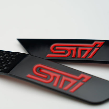 Racing Art [15 - 21 WRX/STI] Fender Emblems - JDMuscleOrnaments and EmblemsRESH-FED-EBM-29STIGloss BlackTeal