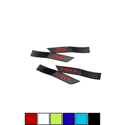 Racing Art [15 - 21 WRX/STI] Fender Emblems - JDMuscleOrnaments and EmblemsRESH-FED-EBM-1WRXGloss BlackRed