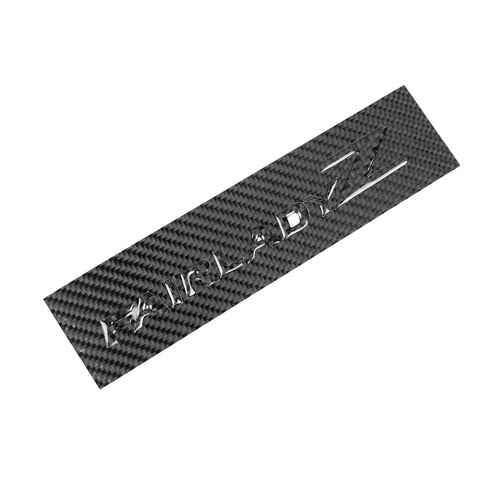 Racing Art Carbon Fiber Fairlady Z Emblem - JDMuscleOrnaments and EmblemsRA-STI-DJCB011RRed Star Black Base