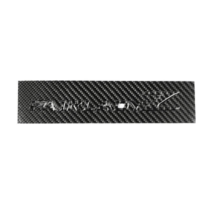 Racing Art Carbon Fiber Fairlady Z Emblem - JDMuscleOrnaments and EmblemsRA-STI-DJCB011RRed Star Black Base
