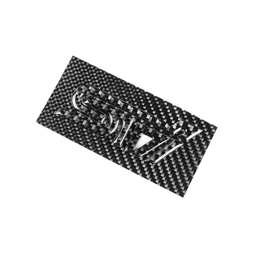 Racing Art Carbon Fiber STI Trunk Emblem - JDMuscleOrnaments and EmblemsRA-STI-DJCB010Black