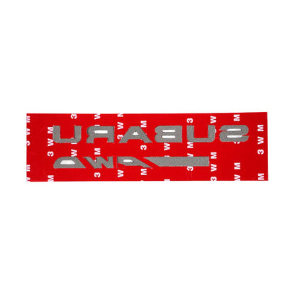 Racing Art Carbon Fiber Subaru AWD Trunk Emblem - JDMuscleOrnaments and EmblemsRA-STI-DJCB009RRed Star Black Base