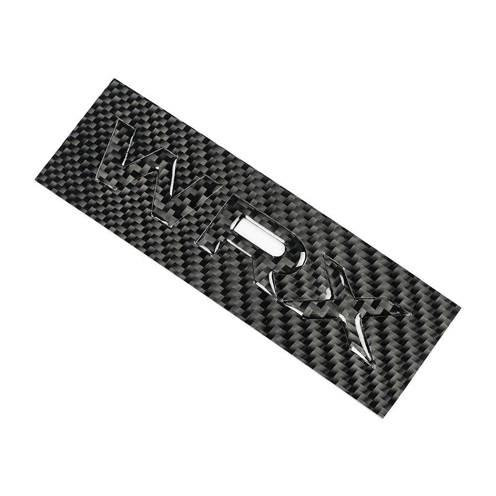 Racing Art Carbon Fiber WRX Trunk Emblem - JDMuscleOrnaments and EmblemsRA-STI-DJCB008RRed