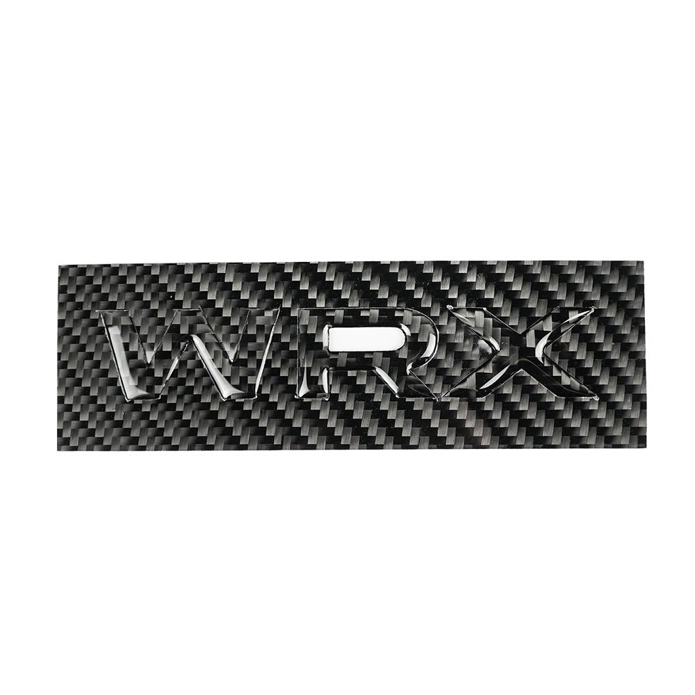 Racing Art Carbon Fiber WRX Trunk Emblem - JDMuscleOrnaments and EmblemsRA-STI-DJCB008RRed
