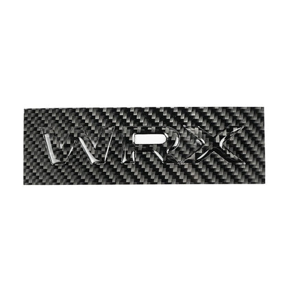 Racing Art Carbon Fiber WRX Trunk Emblem - JDMuscleOrnaments and EmblemsRA-STI-DJCB008RRed