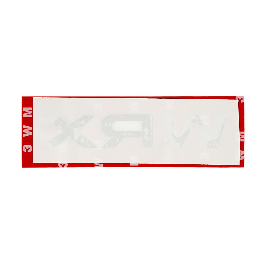 Racing Art Carbon Fiber WRX Trunk Emblem - JDMuscleOrnaments and EmblemsRA-STI-DJCB008RRed