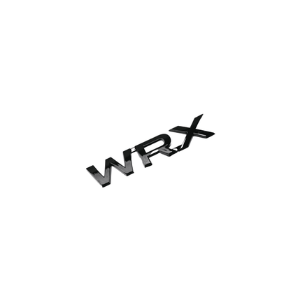 Racing Art WRX Trunk Emblem - Red / Black / Neon Yellow / White [Universal] - JDMuscleOrnaments and EmblemsRA-TRUNK-WRXBKGloss Black