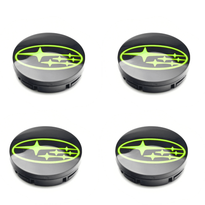 Racing Art [WRX/STI/BRZ] Factory Subaru Wheel Center Caps w/ Subaru Logo | Red, Blue, Neon Yellow, White - JDMuscleOrnaments and EmblemsRA-CP-SUB56BBlue56mm(Check Description for Fitment)