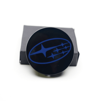 Racing Art [WRX/STI/BRZ] Factory Subaru Wheel Center Caps w/ Subaru Logo | Red, Blue, Neon Yellow, White - JDMuscleOrnaments and EmblemsRA-CP-SUB56BBlue56mm(Check Description for Fitment)