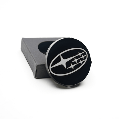 Racing Art [WRX/STI/BRZ] Factory Subaru Wheel Center Caps w/ Subaru Logo | Red, Blue, Neon Yellow, White - JDMuscleOrnaments and EmblemsRA-CP-SUB56BBlue56mm(Check Description for Fitment)