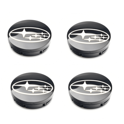 Racing Art [WRX/STI/BRZ] Factory Subaru Wheel Center Caps w/ Subaru Logo | Red, Blue, Neon Yellow, White - JDMuscleOrnaments and EmblemsRA-CP-SUB56BBlue56mm(Check Description for Fitment)