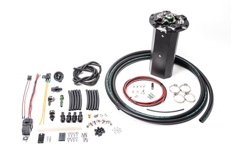 Radium Engineering [09-20 370Z] Fuel Pump Hanger Surge Tank - Walbro GSS342/AEM 50-1200 - JDMuscleFuel System Kitsrad20-1820