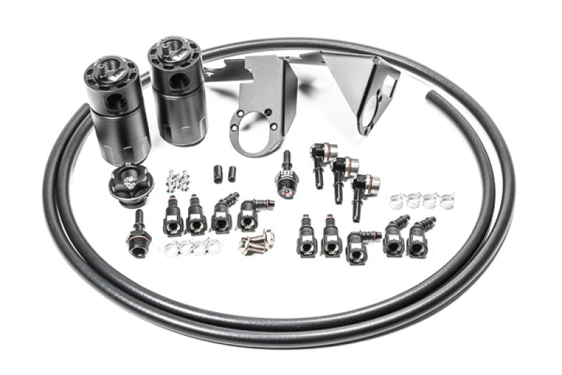 Radium Engineering Dual Catch Can Kit for 2005 - 2013 Chevrolet Corvette - Part Number rad20 - 0787 - FL | rad20 - 0787 - FL - JDMuscleSPK640623
