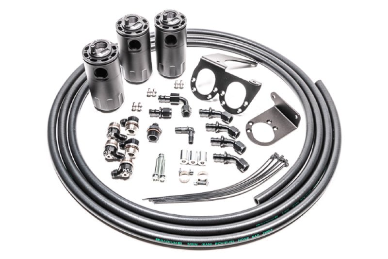 Radium Engineering Triple Catch Can Kit for Nissan R35 GT - R – Fluid Lock System | rad20 - 0566 - FL - JDMuscleSPK504518