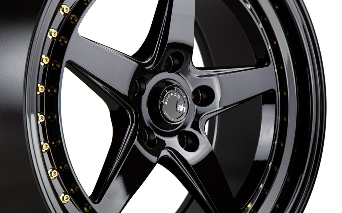 Raised Center Cap for DS Series - JDMuscleCenter CapDS_RCap_BKGloss Black