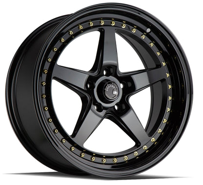 Raised Center Cap for DS Series - JDMuscleCenter CapDS_RCap_BKGloss Black