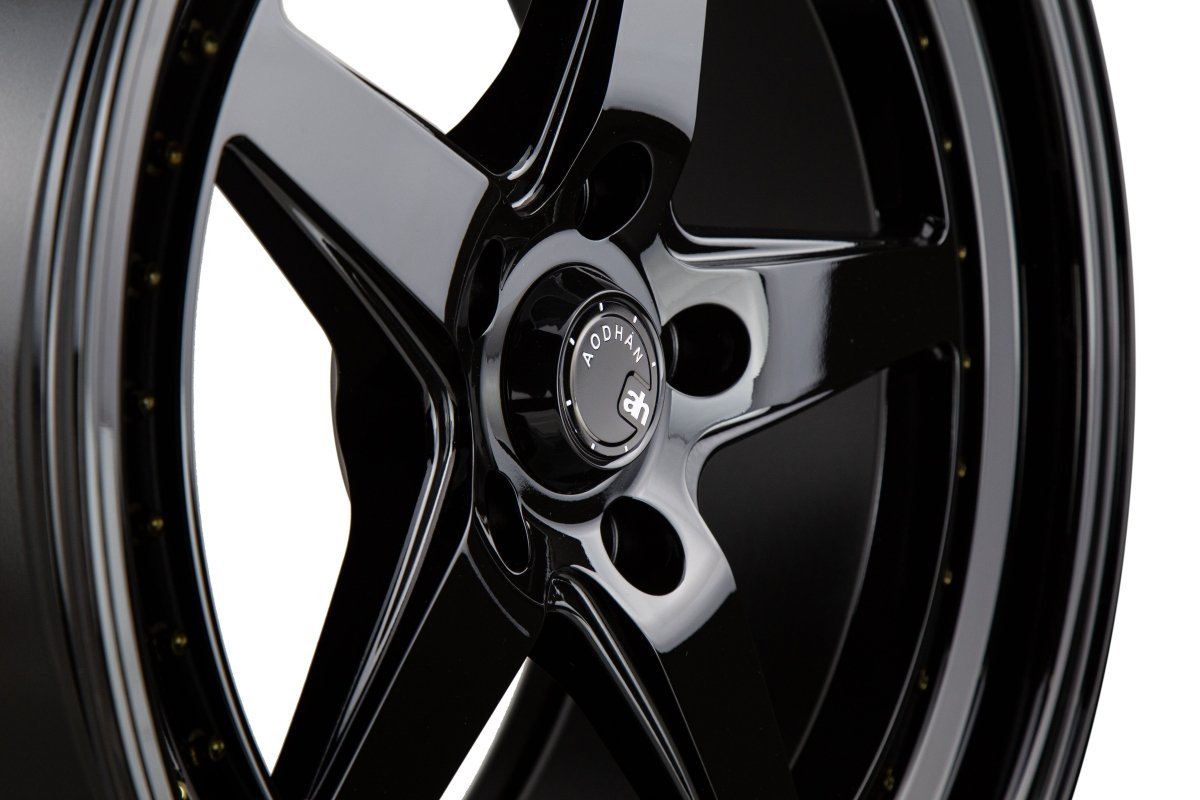 Raised Center Cap for DS Series - JDMuscleCenter CapDS_RCap_BKGloss Black