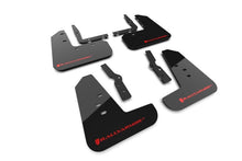 Rally Armor 2024+ Ford Mustang Black UR Mud Flap with Red Logo | ralMF126 - UR - BLK - RD - JDMuscleSPK848954