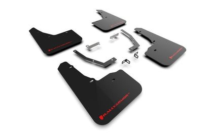 Rally Armor 2025 Subaru Forester Black UR Mud Flap with Red Logo – Premium Polyurethane Protection | ralMF132 - UR - BLK - RD - JDMuscleSPK818364
