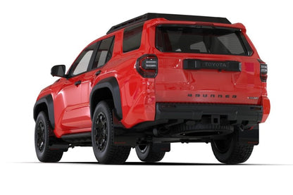 Rally Armor 2025+ Toyota 4Runner Black UR Mud Flap with Metallic Black Logo | ralMF148 - UR - BLK - MBK - JDMuscleSPK848955