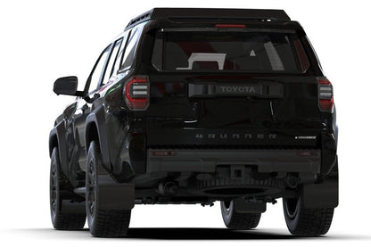 Rally Armor 2025+ Toyota 4Runner Black UR Mud Flap with Red Logo - Durable Polyurethane Protection | ralMF148 - UR - BLK - RD - JDMuscleSPK848956