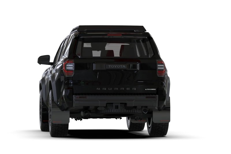 Rally Armor 2025+ Toyota 4Runner Black UR Mud Flap with White Logo - Durable Polyurethane Protection | ralMF148 - UR - BLK - WH - JDMuscleSPK848957