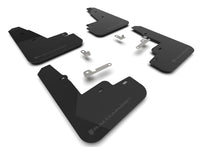 Rally Armor 21 - 25 Ford Mustang Mach - E/GT/Rally Black UR Mud Flap w/Dark Grey Logo - JDMuscleShop the look 2ralMF96-UR-BLK-DGRY