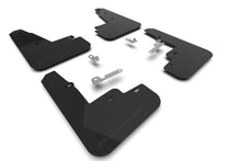 Rally Armor 21 - 25 Ford Mustang Mach - E/GT/Rally Black UR Mud Flap w/Metallic Black Logo - JDMuscleShop the look 2ralMF96-UR-BLK-MBK