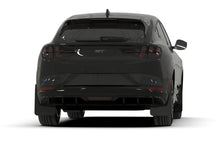 Rally Armor 21 - 25 Ford Mustang Mach - E/GT/Rally Black UR Mud Flap w/Metallic Black Logo - JDMuscleShop the look 2ralMF96-UR-BLK-MBK