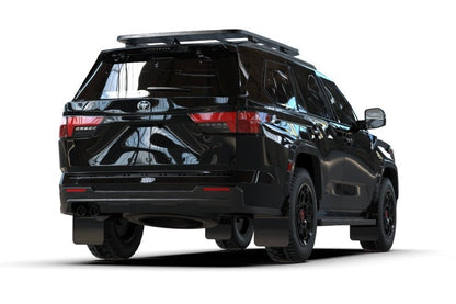 Rally Armor 23 - 25 Toyota Sequoia Black UR Mud Flap with Grey Logo | ralMF88 - UR - BLK - GRY - JDMuscleSPK779787