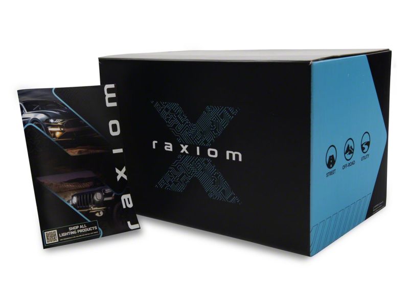 Raxiom 05 - 09 Ford Mustang Black Projector Headlights with LED Halos | rax101683 - JDMuscleSPK597805
