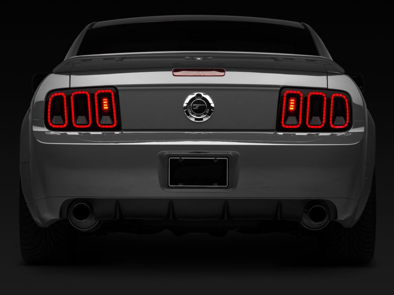 Raxiom [05 - 09 Ford Mustang] Gen5 Tail Lights - Black Housing - Smoked Lens - JDMuscleTail Lightsrax49169