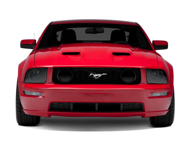 Raxiom 05 - 09 Ford Mustang GT V6 Axial Series CCFL Halo Projector Headlight - Blk Housing | Smkd Lens - JDMuscleShop the look 2rax49121