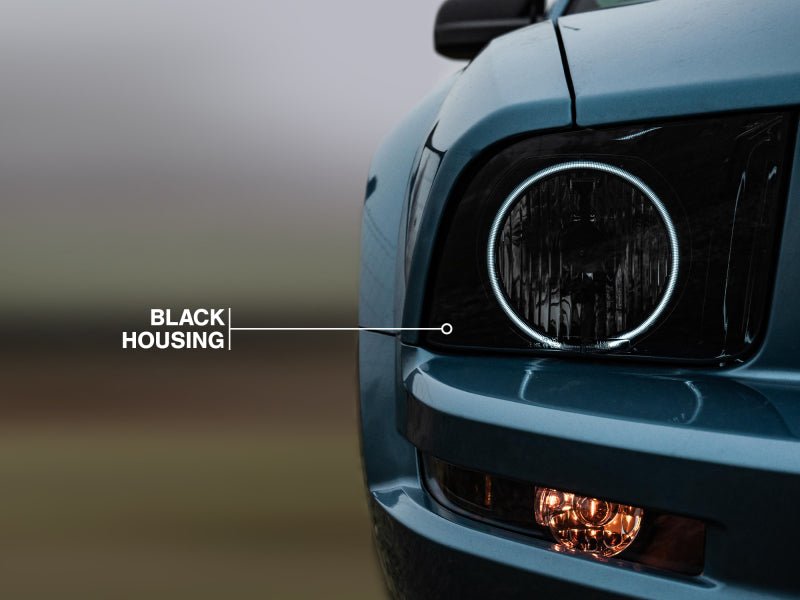 Raxiom 05 - 09 Ford Mustang GT V6 Axial Series CCFL Halo Projector Headlight - Blk Housing | Smkd Lens - JDMuscleShop the look 2rax49121